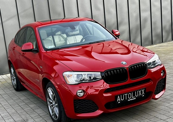 BMW X4 cena 99700 przebieg: 88000, rok produkcji 2015 z Oleszyce małe 781